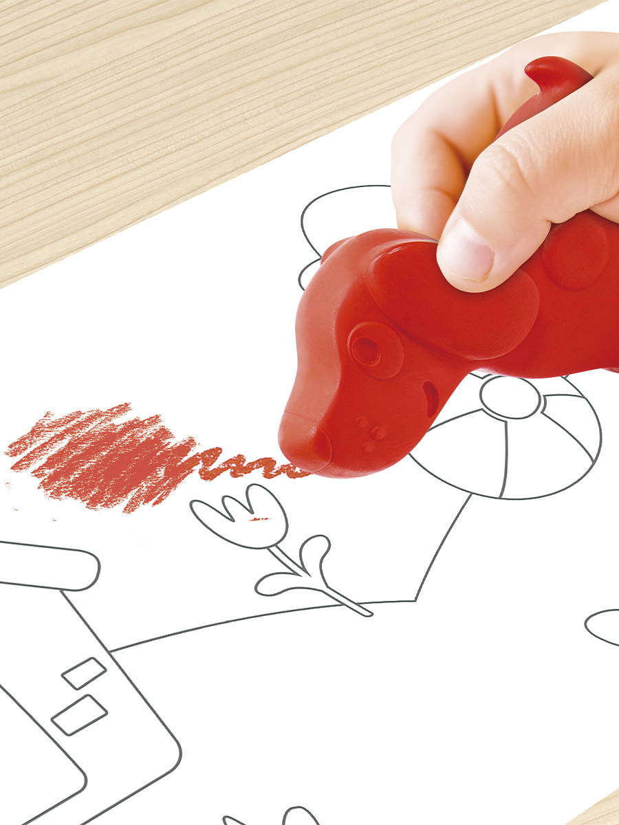 Восковые мелки Hape 4 шт. - фото 3