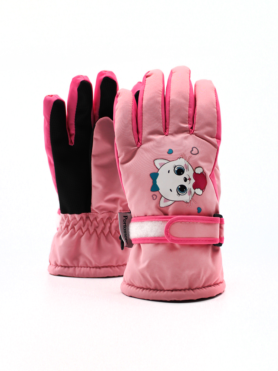 Перчатки Portomoro Перчатки_GL01_PinkCat - фото 1