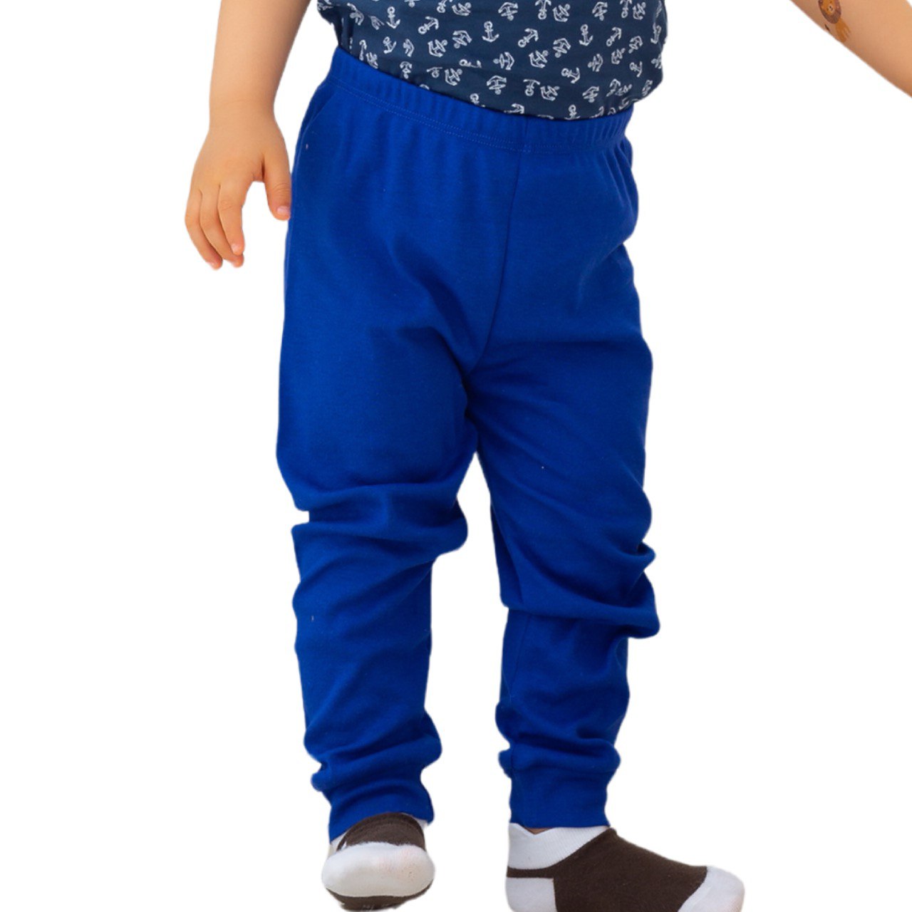 Брюки Clever. Брюки_ластик/SS072-васильковый - фото 1