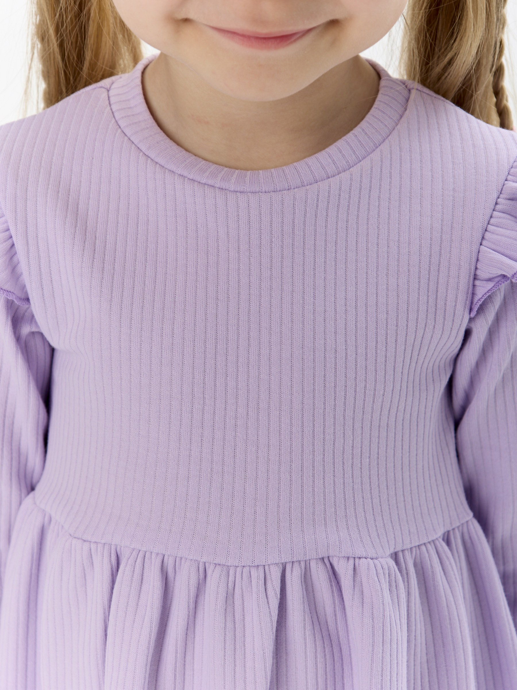 Лонгслив и брюки LEVAKIDS костюм_ласточка_сирень - фото 15