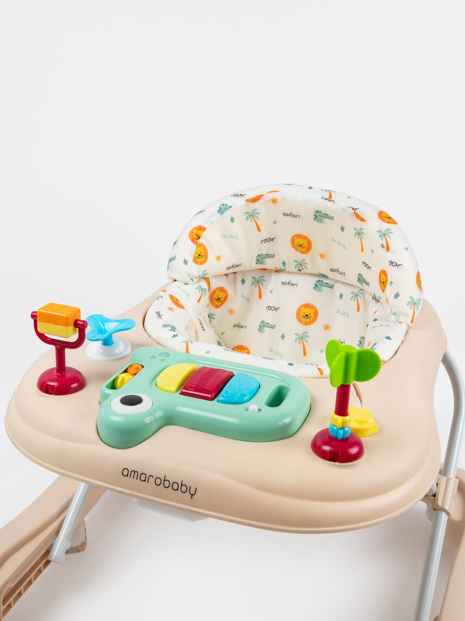 Ходунки Amarobaby Бежевый бежевый в ассортименте - фото 21
