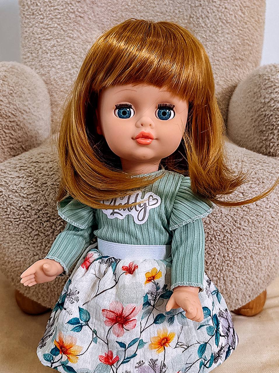 Кукла классическая СТРАНА КУКОЛ разговаривающая большая высота 40 см 25-17.3 - фото 23