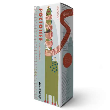 Ростомер VoiceBook Динозавр 27007