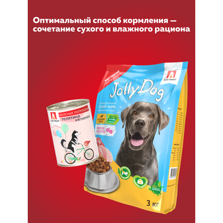 Корм влажный Зоогурман Вкусные потрошки Телятина + Ягненок 350 г х 12 шт