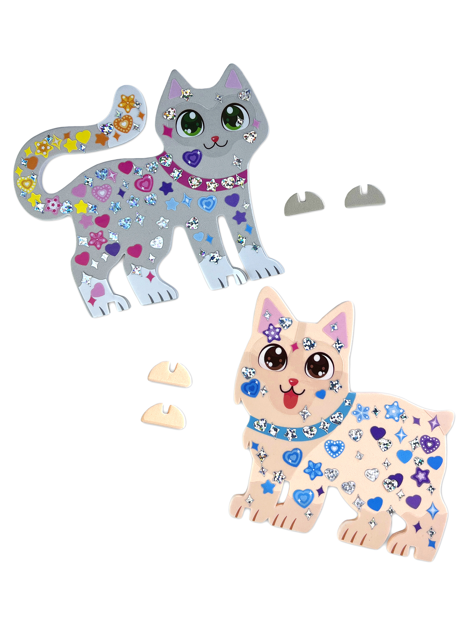 Аппликация Дрофа-Медиа Котёнок и Щенок - фото 8