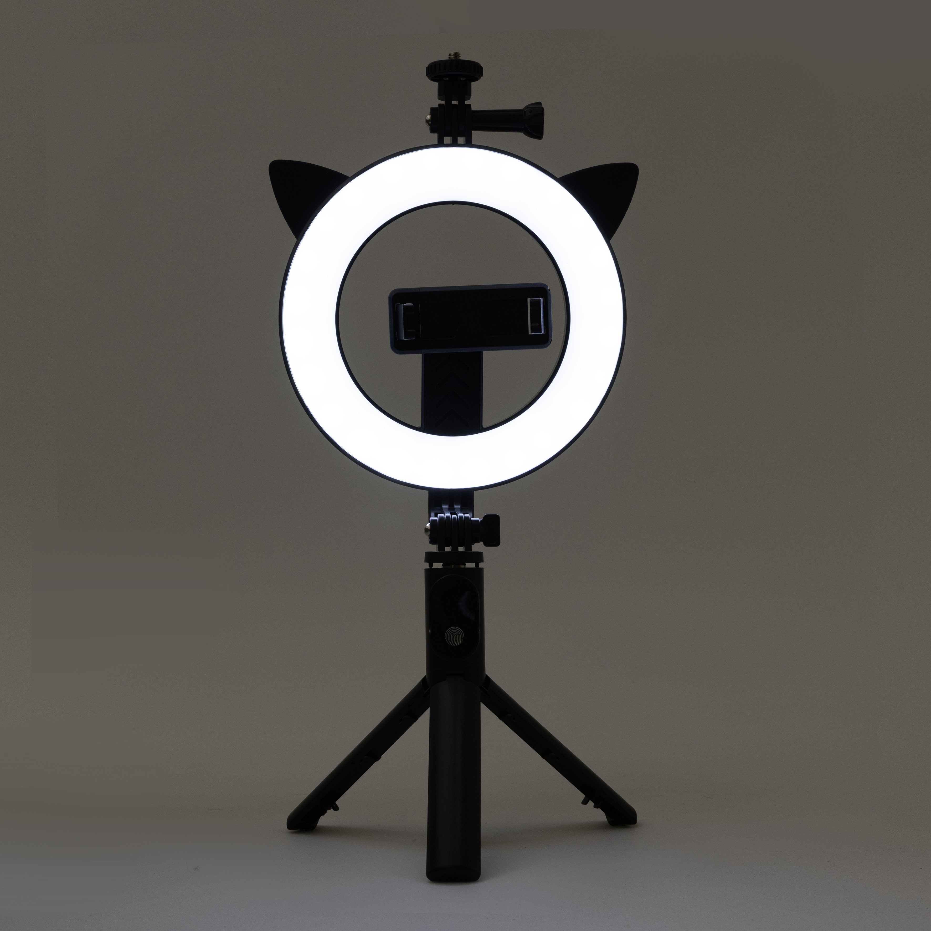 Лампа для селфи Attivio кольцевая с моноподом - фото 3