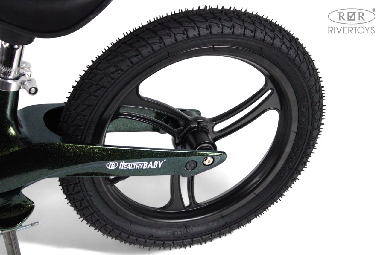 Двухколесный беговел RIVERTOYS 14 дюймов - фото 3