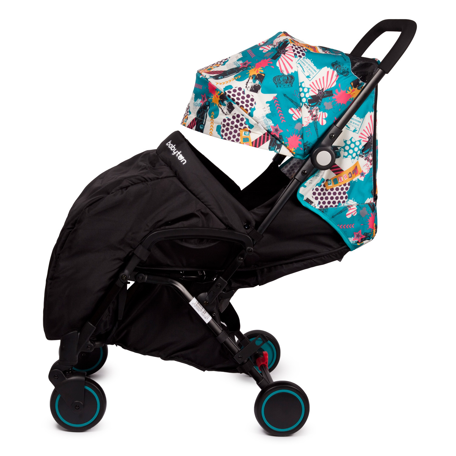 Коляска прогулочная Babyton Ultra Multi blue - фото 2