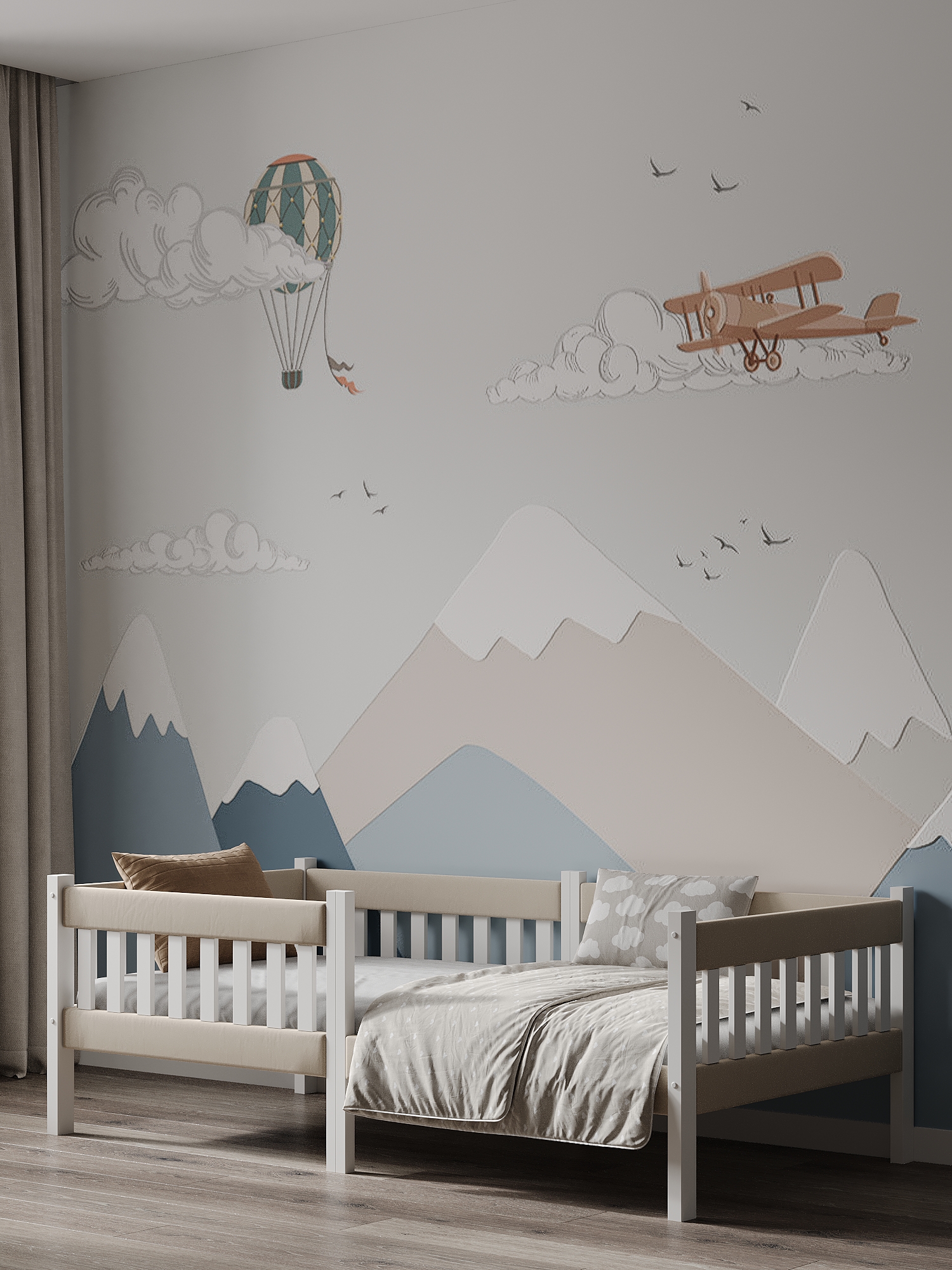 Кровать подростковая Moms charm (бежевый) - фото 10