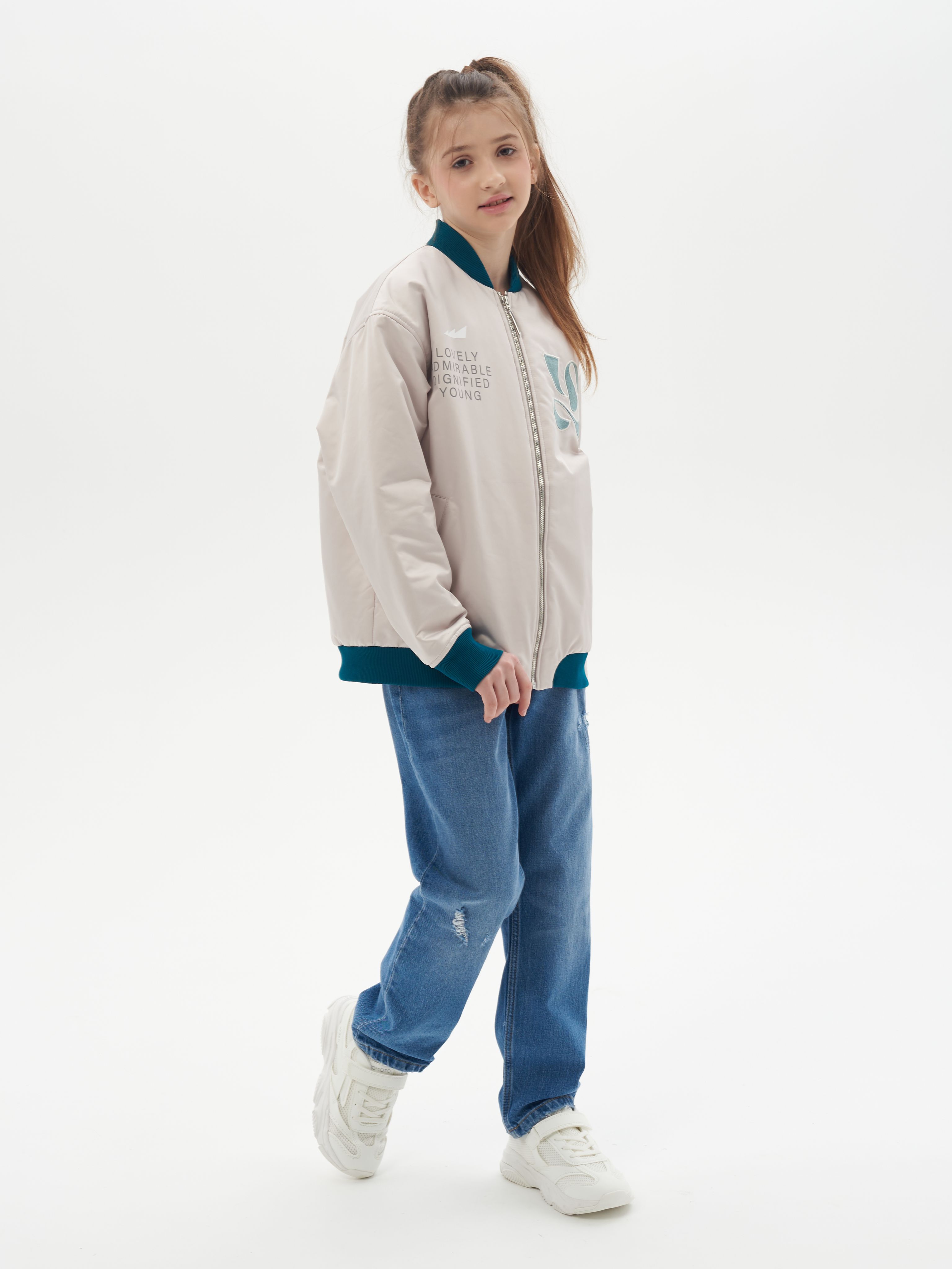 Бомбер Nikasport LADY28-G33-WHT/SND - фото 6