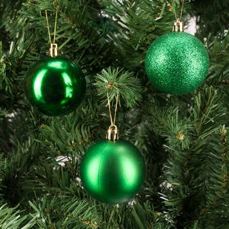 Шары SXMas 24 шт зеленые JCB