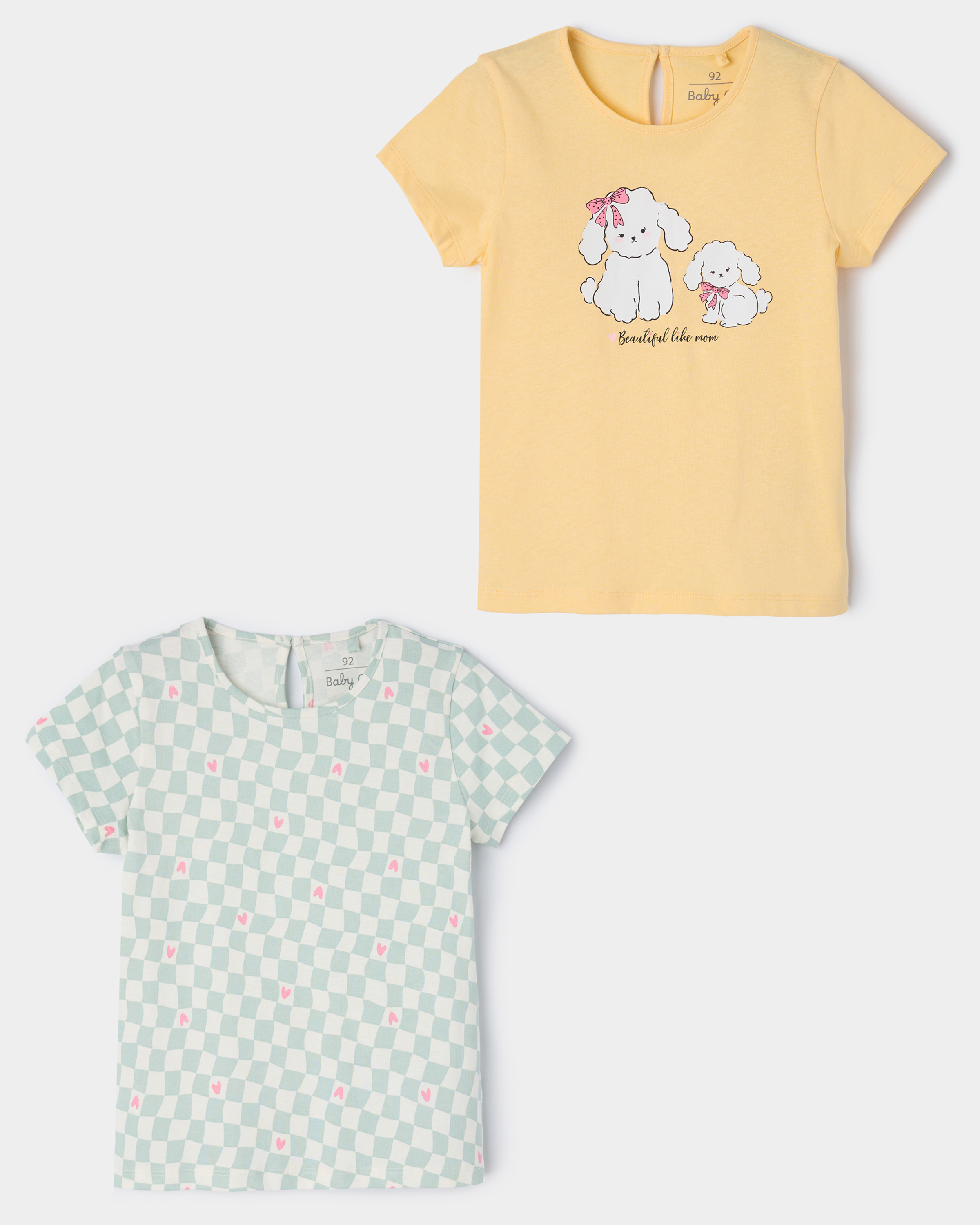 Футболка 2 шт BabyGo S26BG4KGR43ig33I2 - фото 1