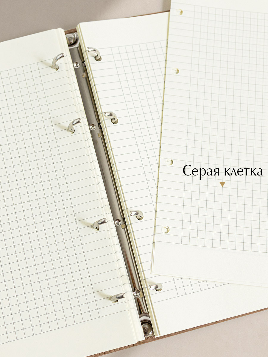 Тетрадь со сменным блоком LOREX клетка 80 лист. - фото 3
