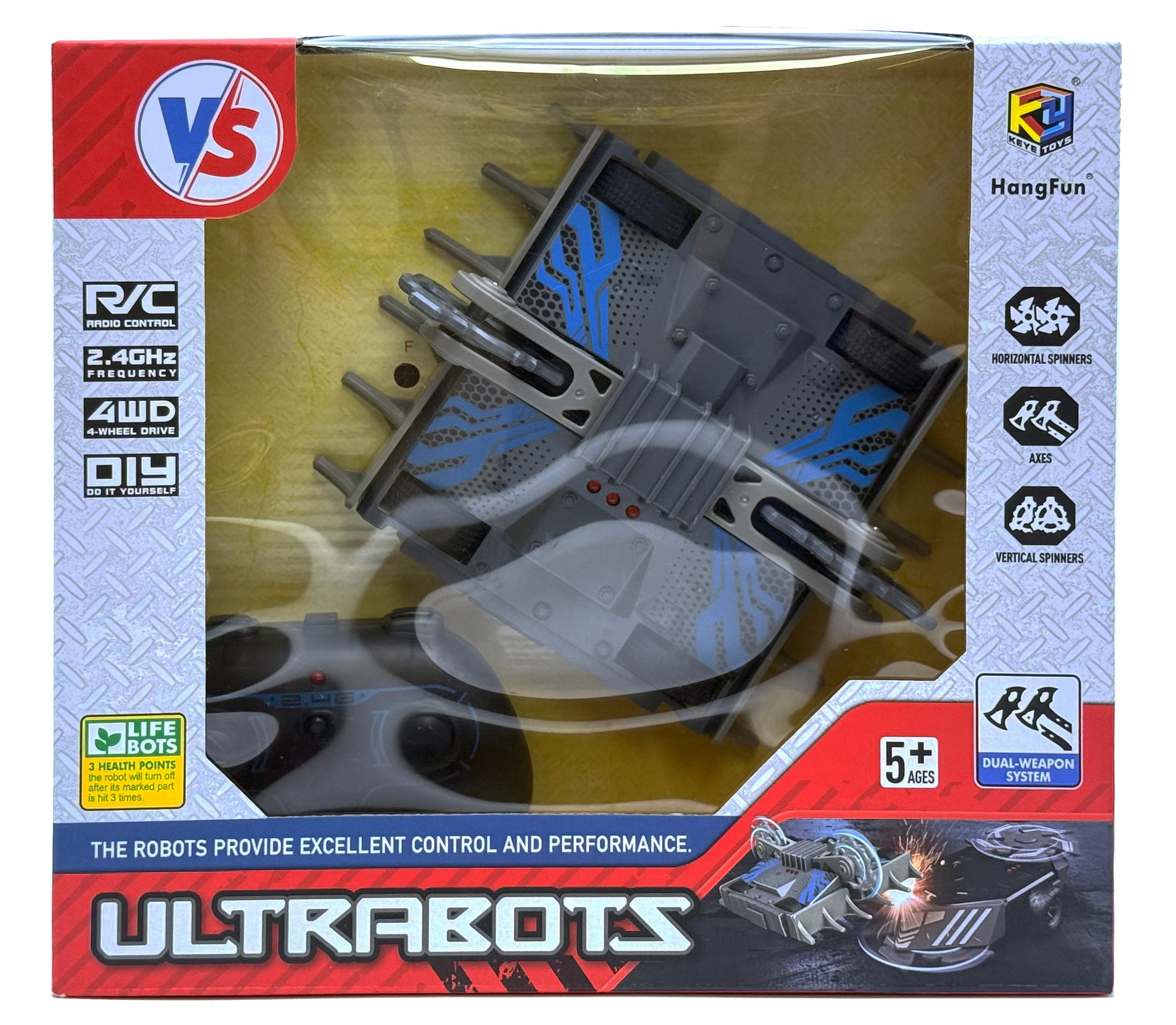 Робот РУ ULTRA BOTS Битва роботов Повелитель Теней - фото 1