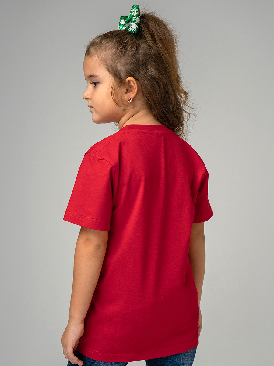 Футболка HappyFox HF55011Mкот.нг.ярко.красный - фото 4