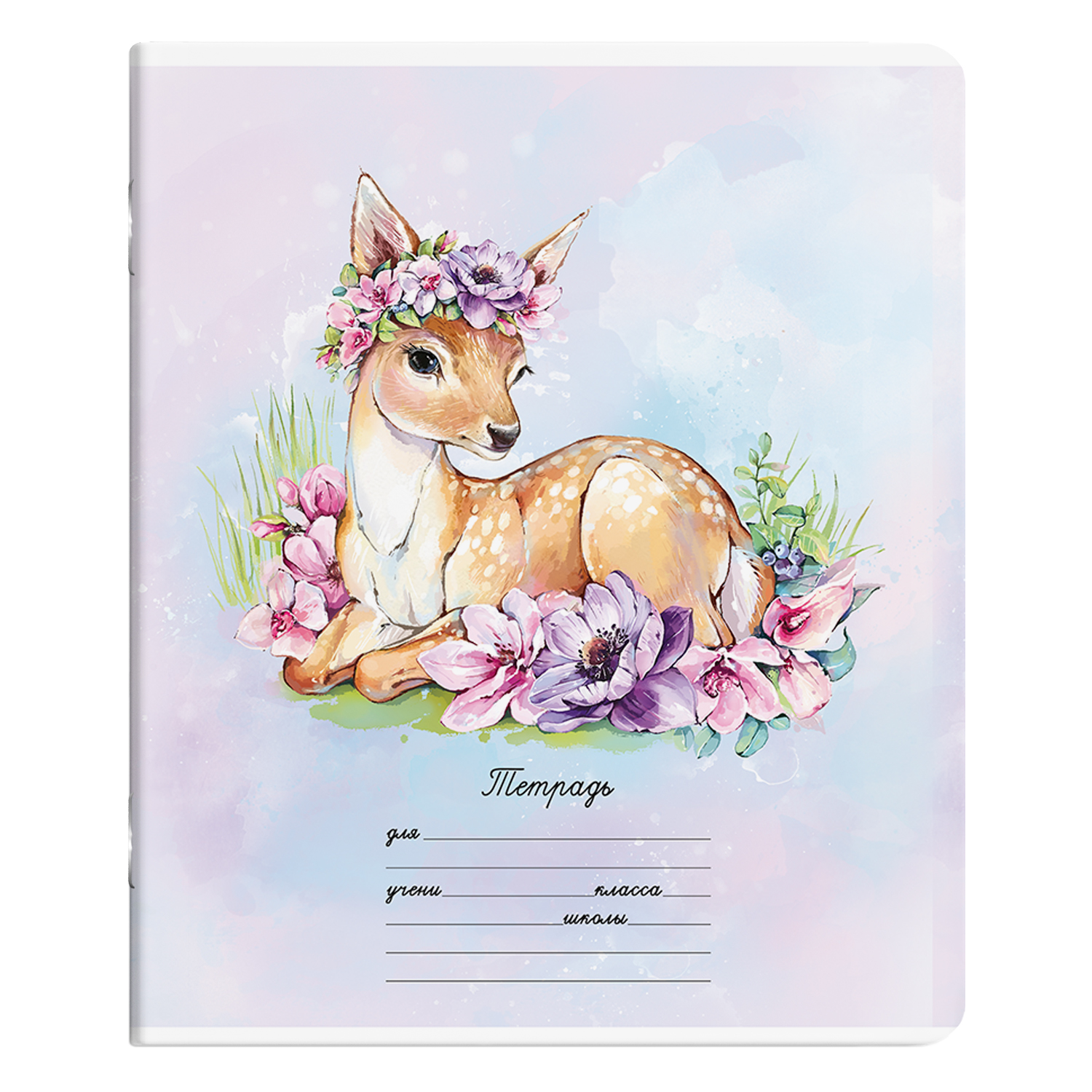 Тетрадь Erhaft клетка 24 лист. в ассортименте - фото 2