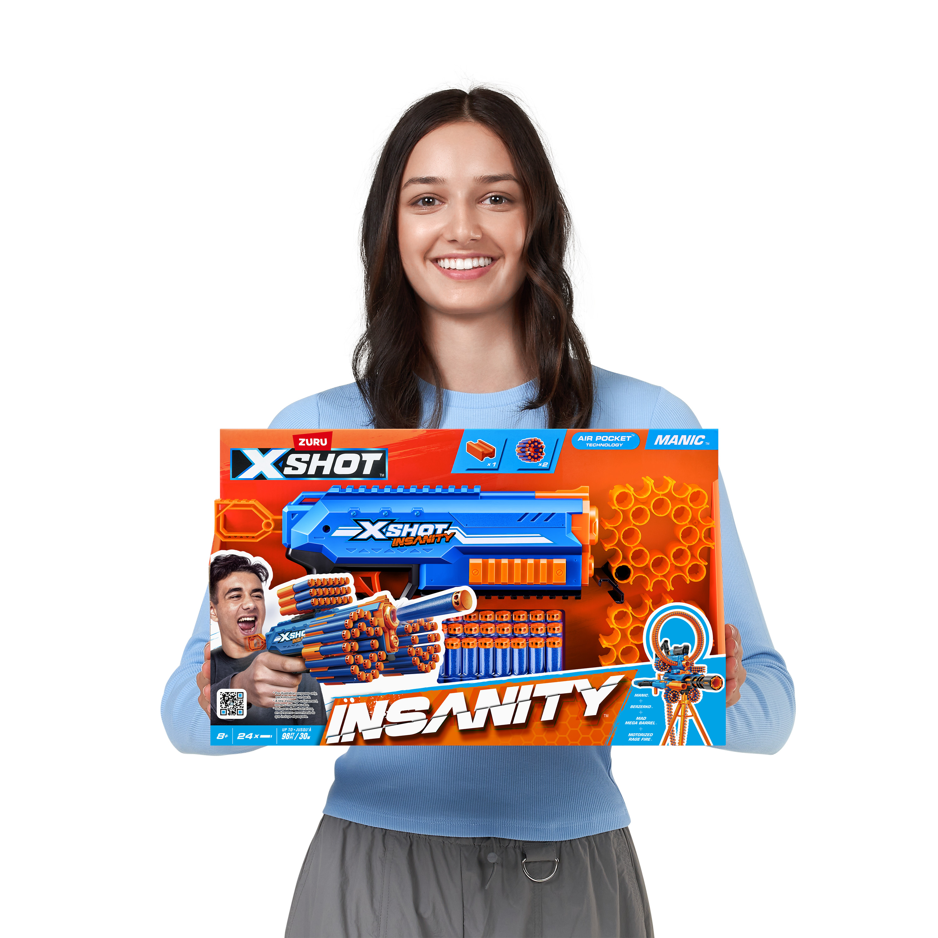 Бластер Zuru XSHOT  Insanity Manic - фото 9