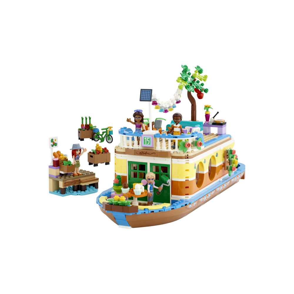 Конструктор LEGO Friends Плавучий дом на канале 41702 642 дет. - фото 2