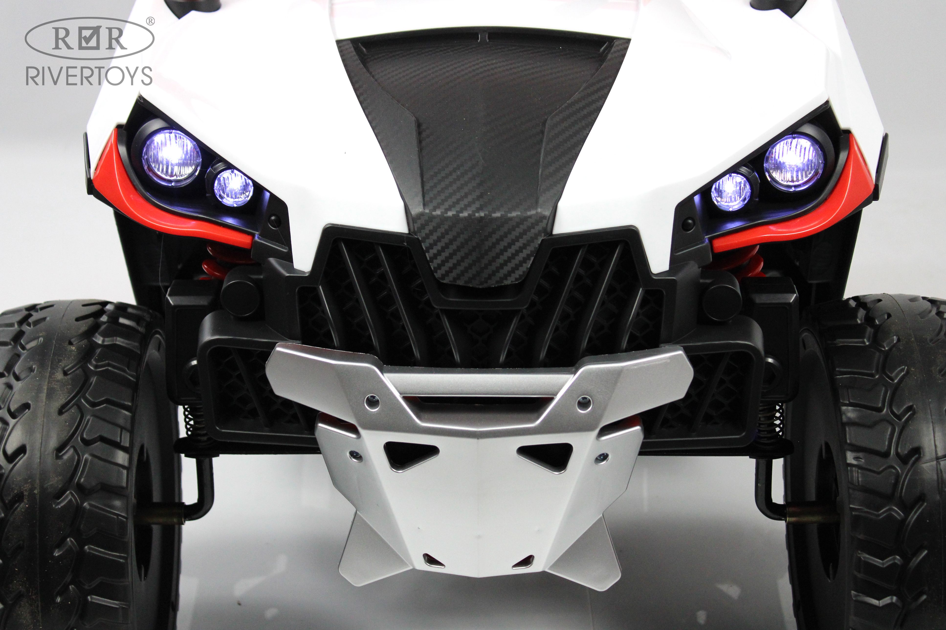 Электромобиль RIVERTOYS F888FF-RED С пультом ДУ - фото 15