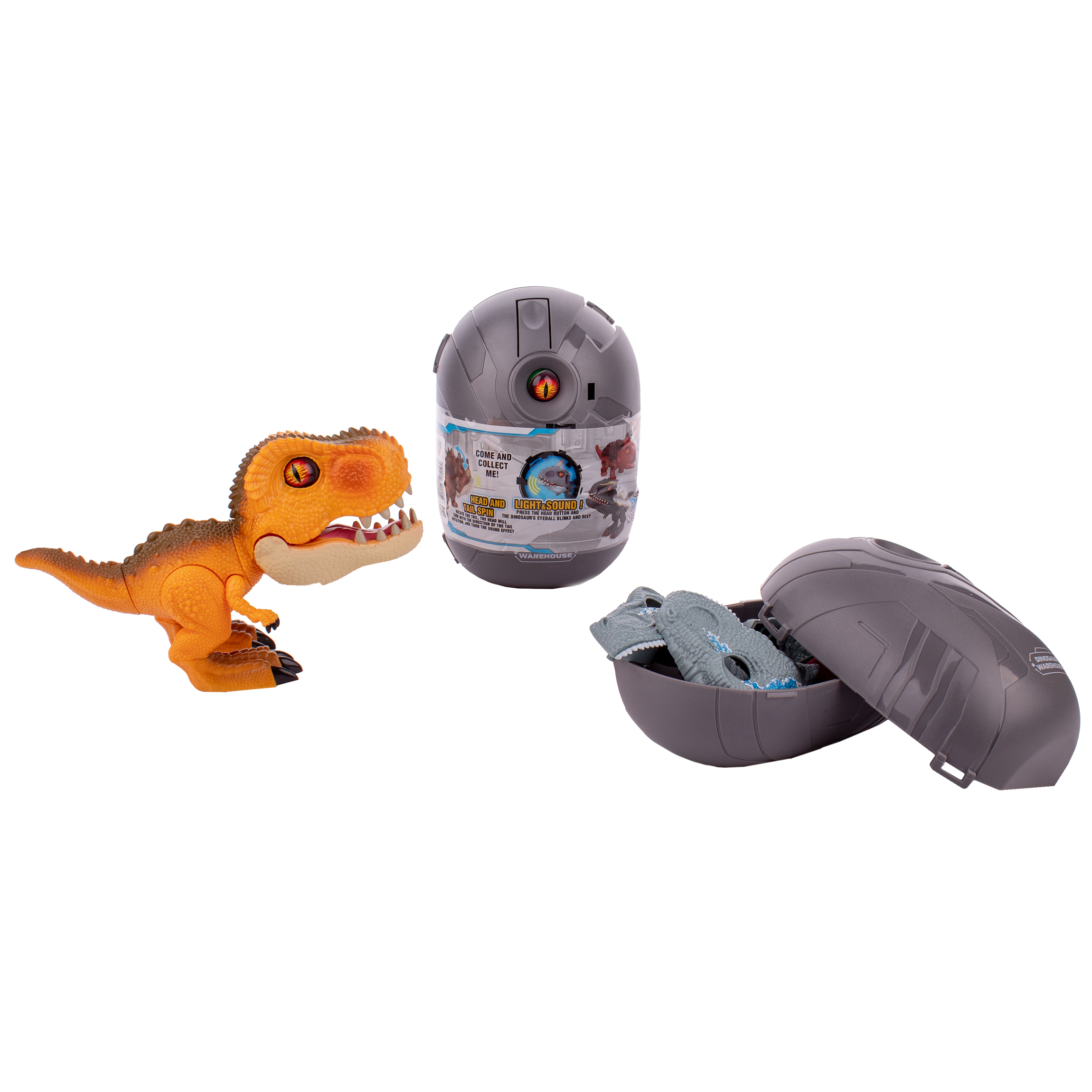 Игровой набор KiddiePlay Динозавр со звуком и светом - фото 9