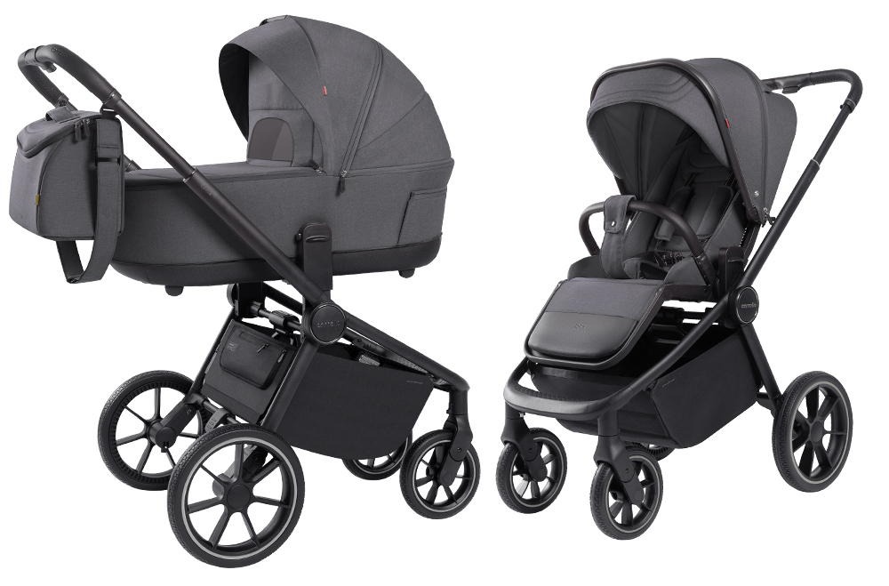 Коляска 2в1 Carrello Epica CRL-8510 / 2025 серый - фото 1