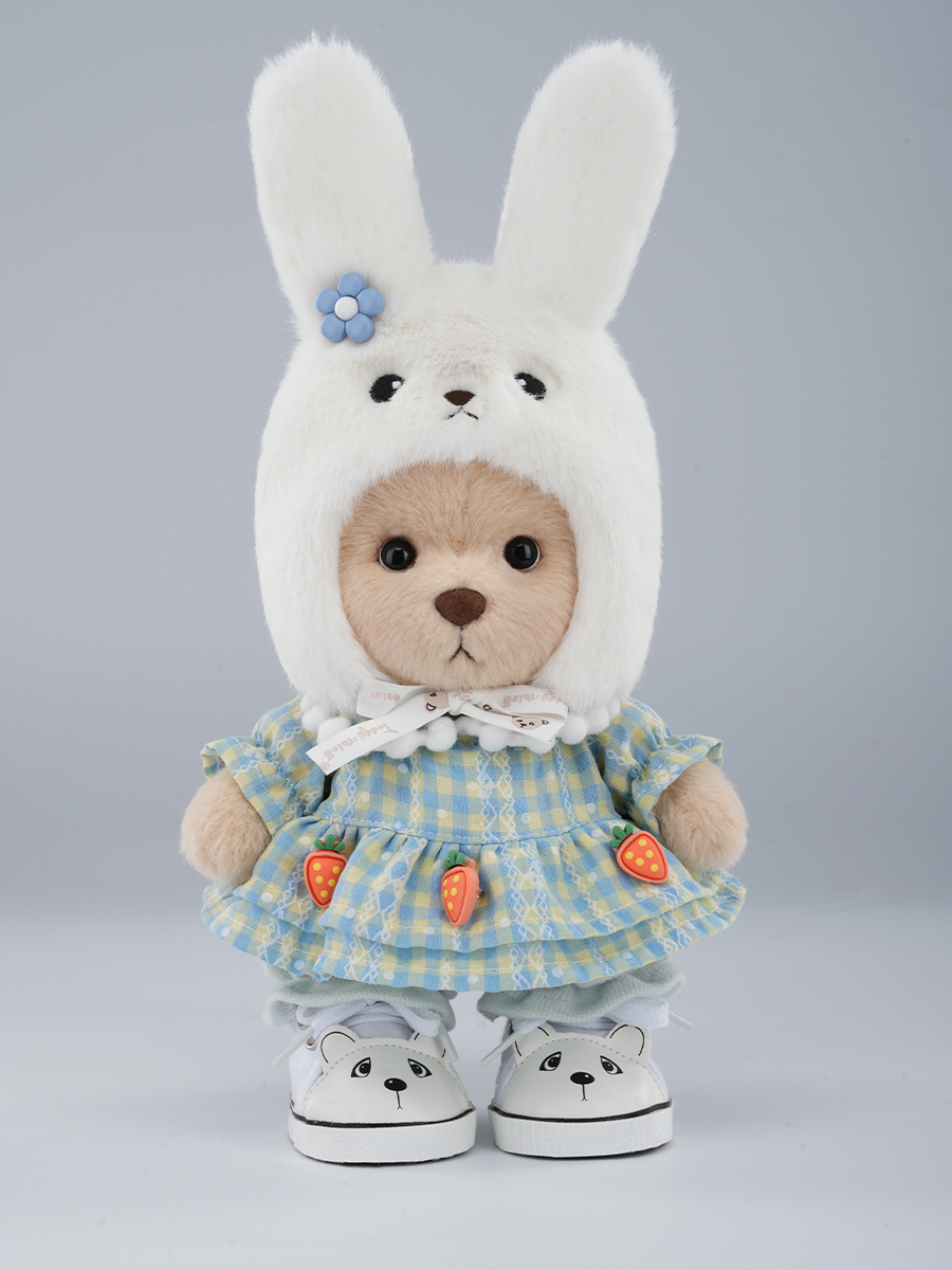 Изображение товара Мягкая игрушка TeddyTales Медвежонок в шапочке-зайке S Изображение товара Мягкая игрушка TeddyTales Медвежонок в шапочке-зайке S