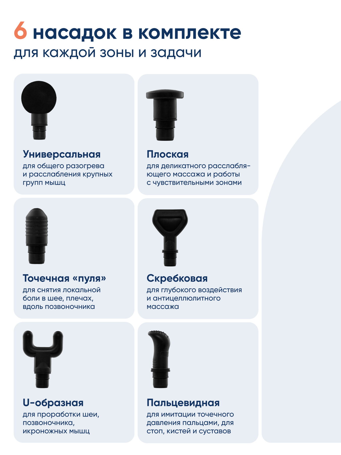 Массажер перкуссионный для тела CS MEDICA VibraPulsar CS-v15 REVOLT Massage Gun (черный) - фото 5