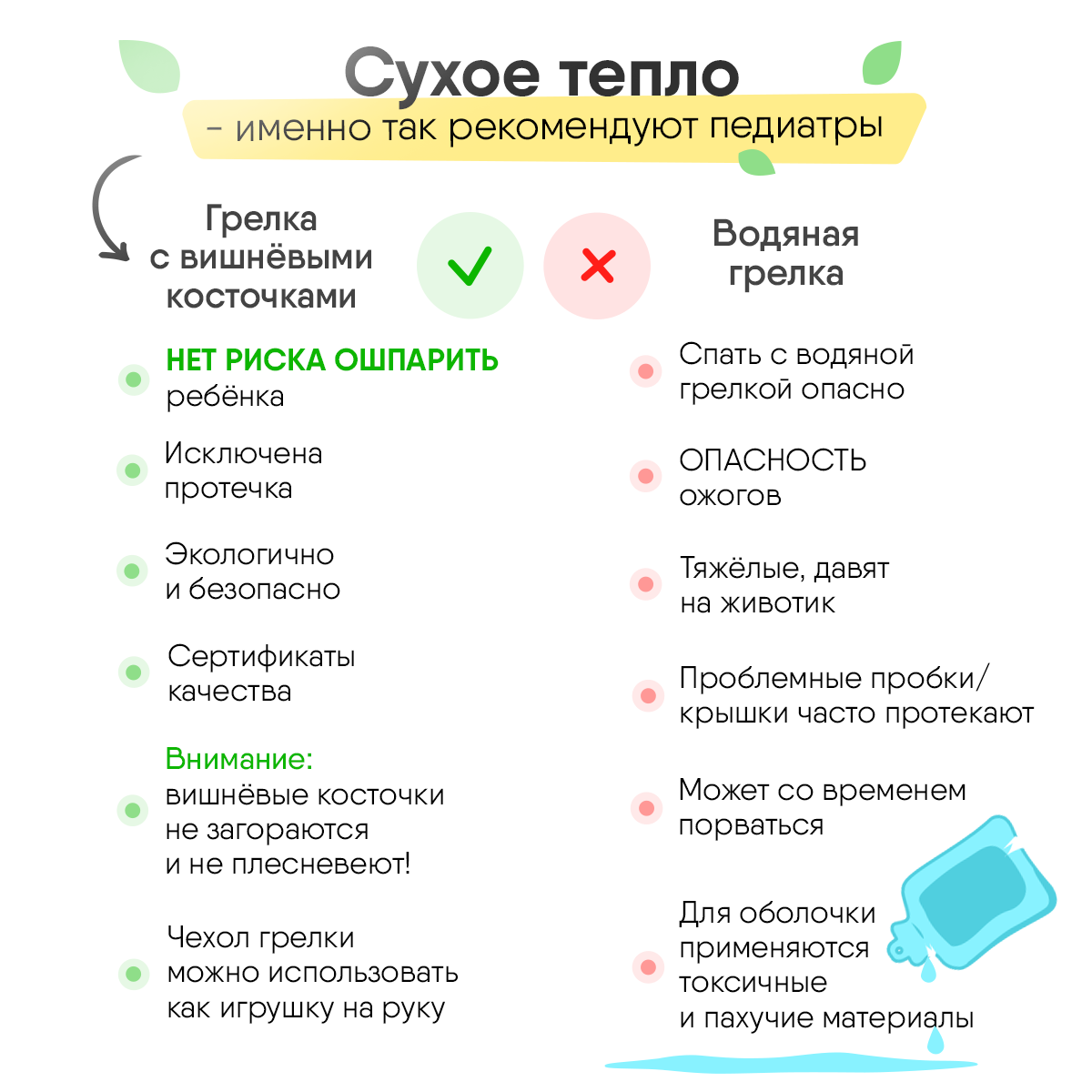 Мягкая игрушка Мякиши грелка для новорожденных с вишнёвыми косточками от колик РазоГрелка Сердце - фото 15