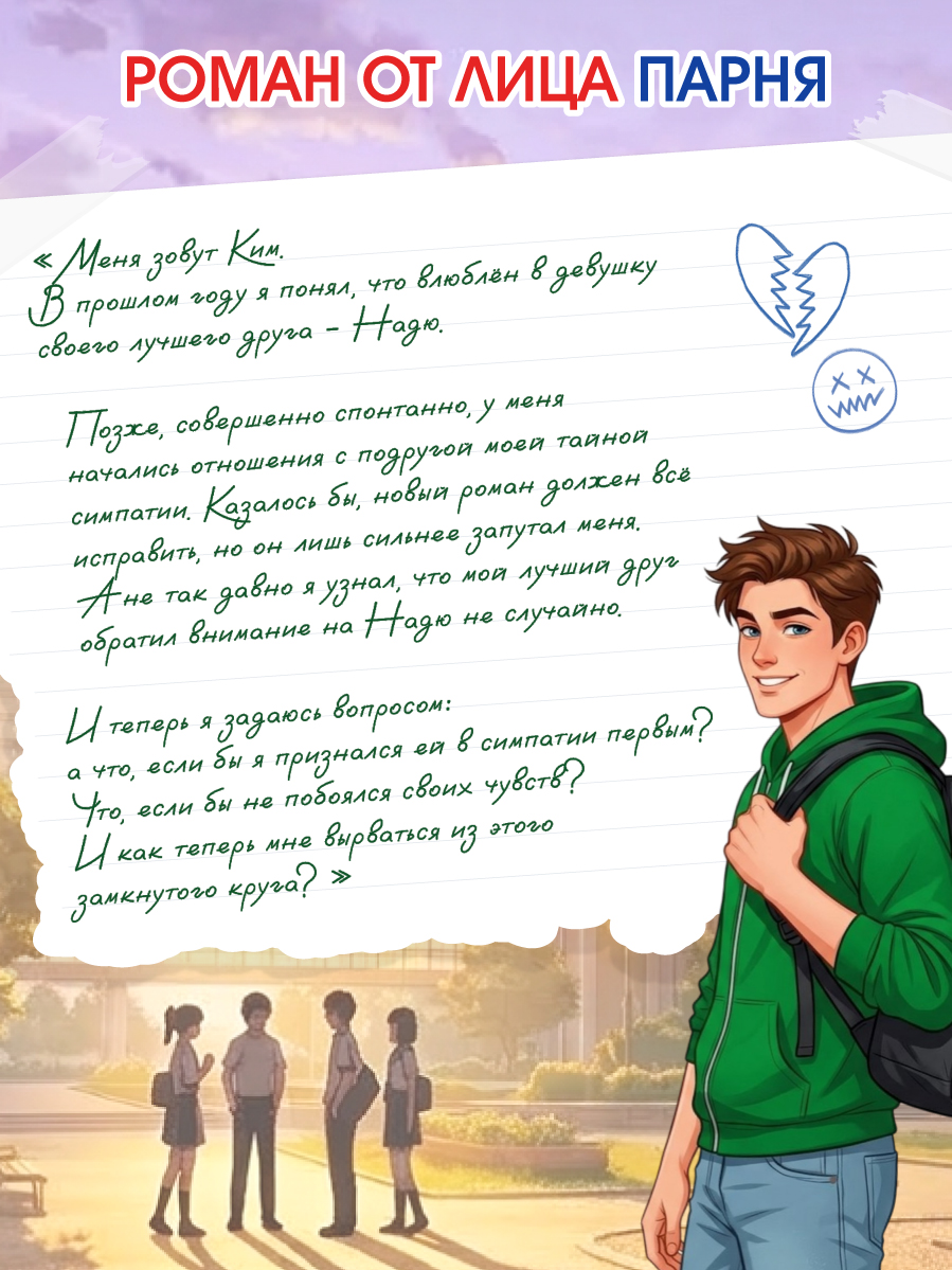 Книга Проф-Пресс роман для подростков Девушка лучшего друга - фото 3