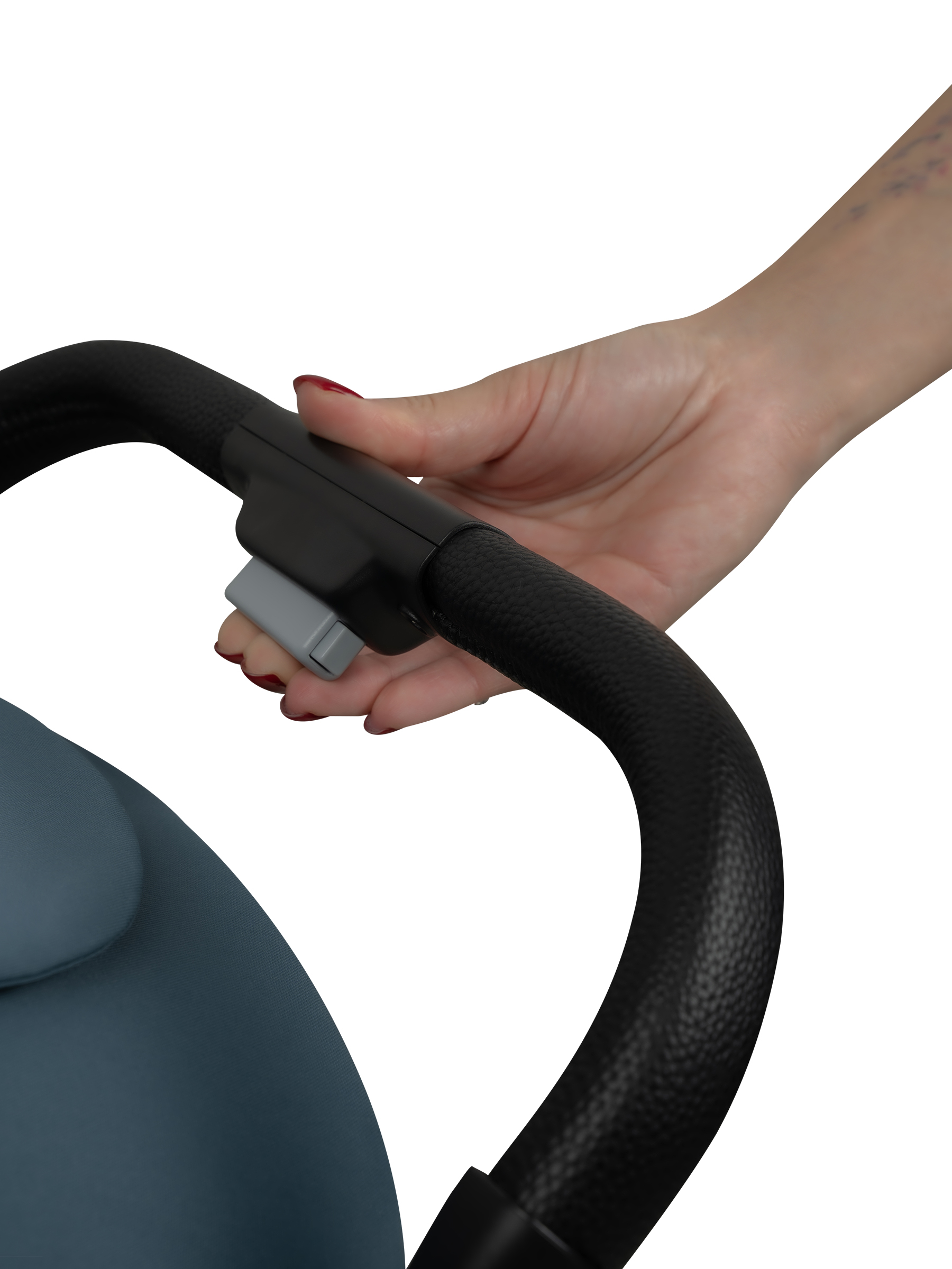 Коляска прогулочная JOVOLA Skill синий - фото 22