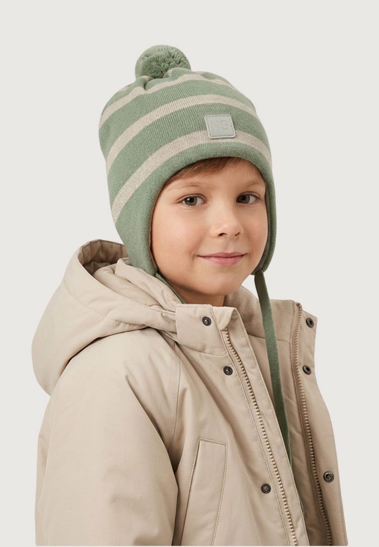 Шапка NIKASTYLE 11м20726 мох/беж - фото 1