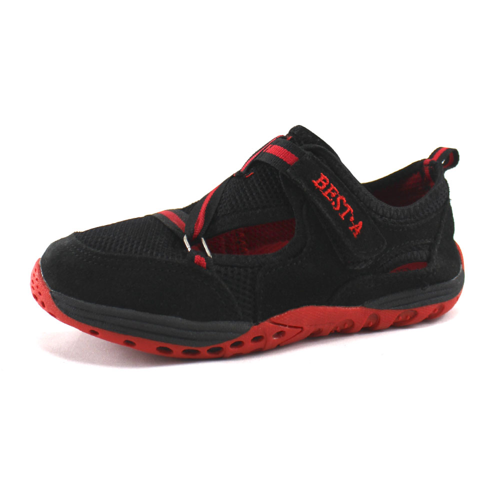 Кроссовки BEST.A 2892м-СВ BEST.A Кроссовки для мальчика,черно-красный - фото 1