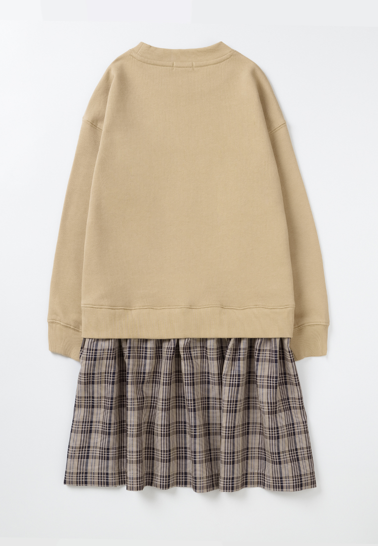 Платье artie W25K02PL-1335D/Бежевый - фото 9