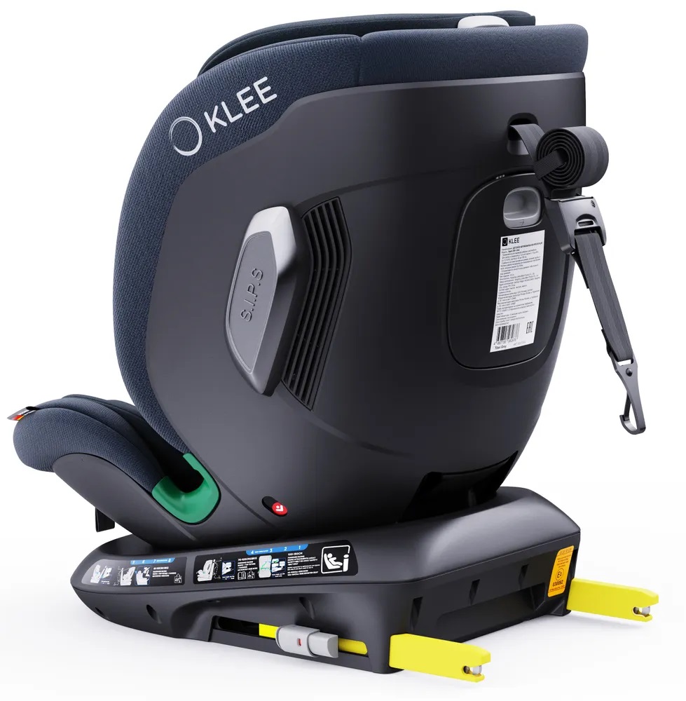 Автокресло KLEE Spark 360 i-Size Isofix 0+/1/2/3 (0-36 кг) синий - фото 6
