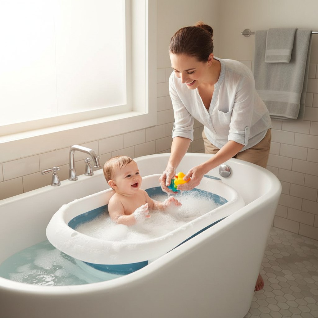 Ванночка Rant складная голубой - фото 1