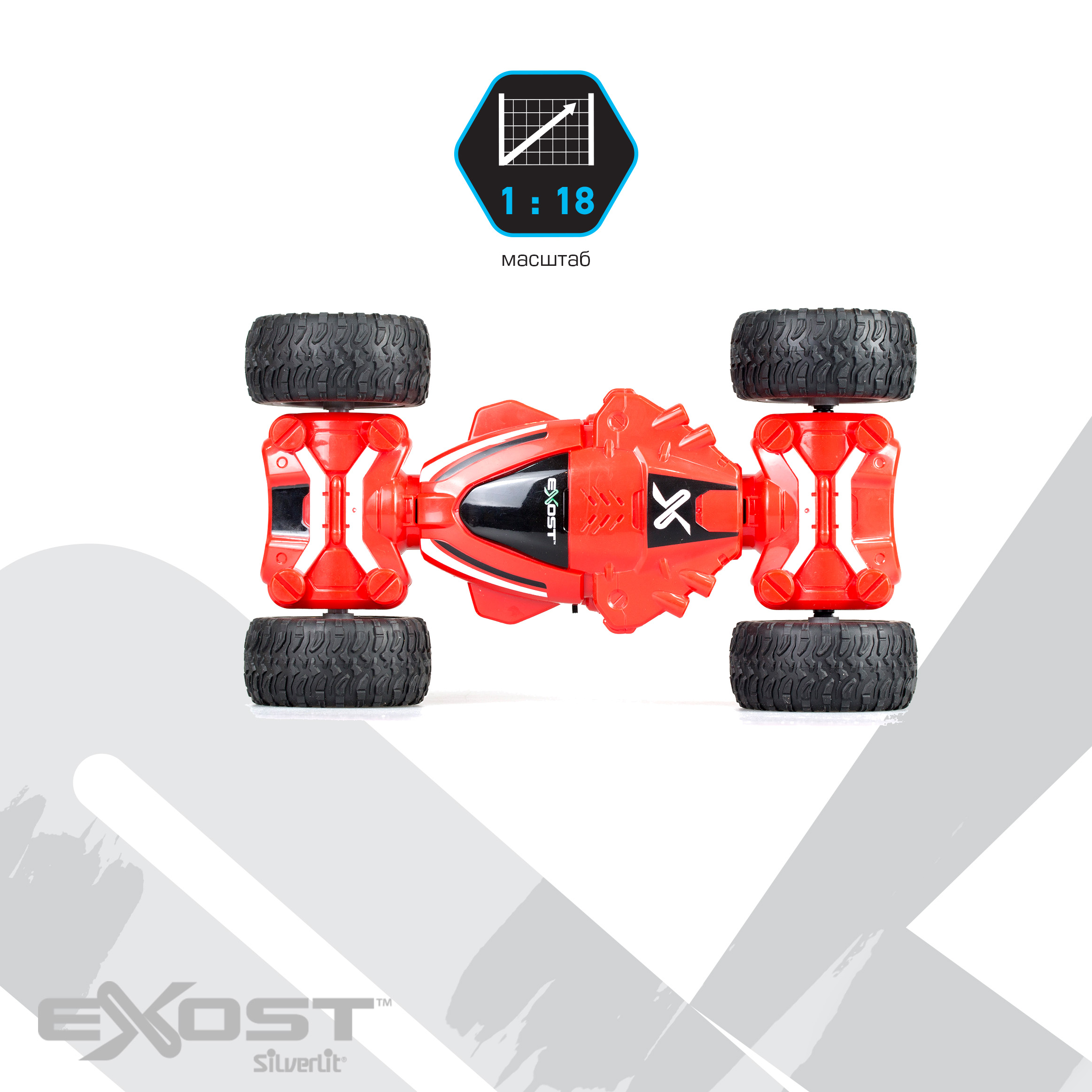 Внедорожник РУ Exost 1:18 - фото 4