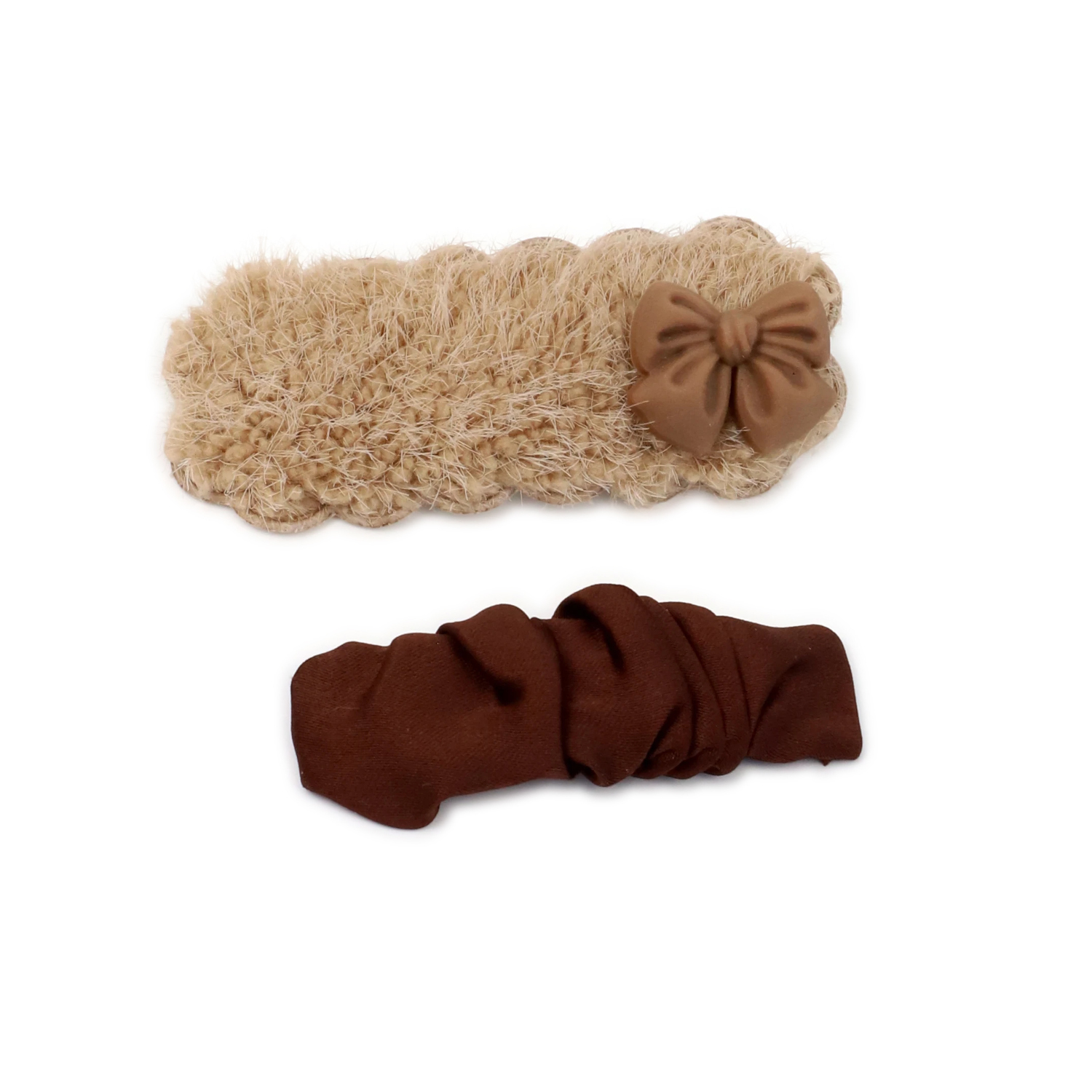 Заколка Demi Star Brown 2 шт. - фото 1