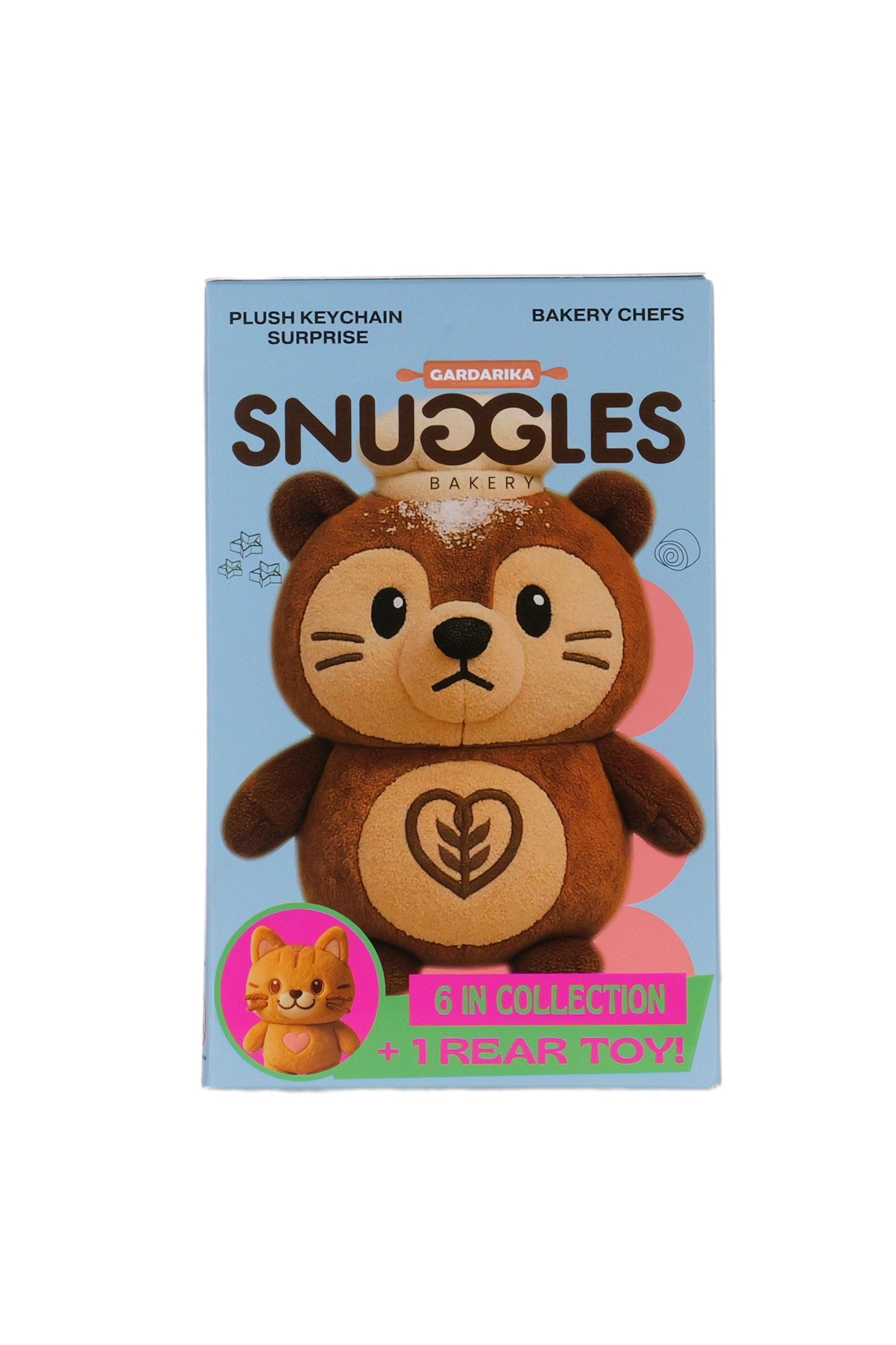 Мягкая игрушка Snuggles Bakery котик Герои кухни - фото 9