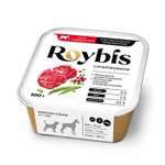 Корм полнорационный для собак Roybis для чувствительного пищеварения паштет с говядиной и рубцом консервированный 100