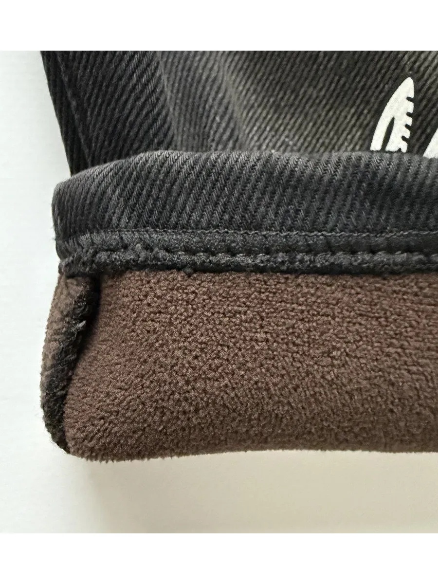 Полукомбинезон iUkoworld Полукомбинезон джинсовый детский на флисе - фото 3