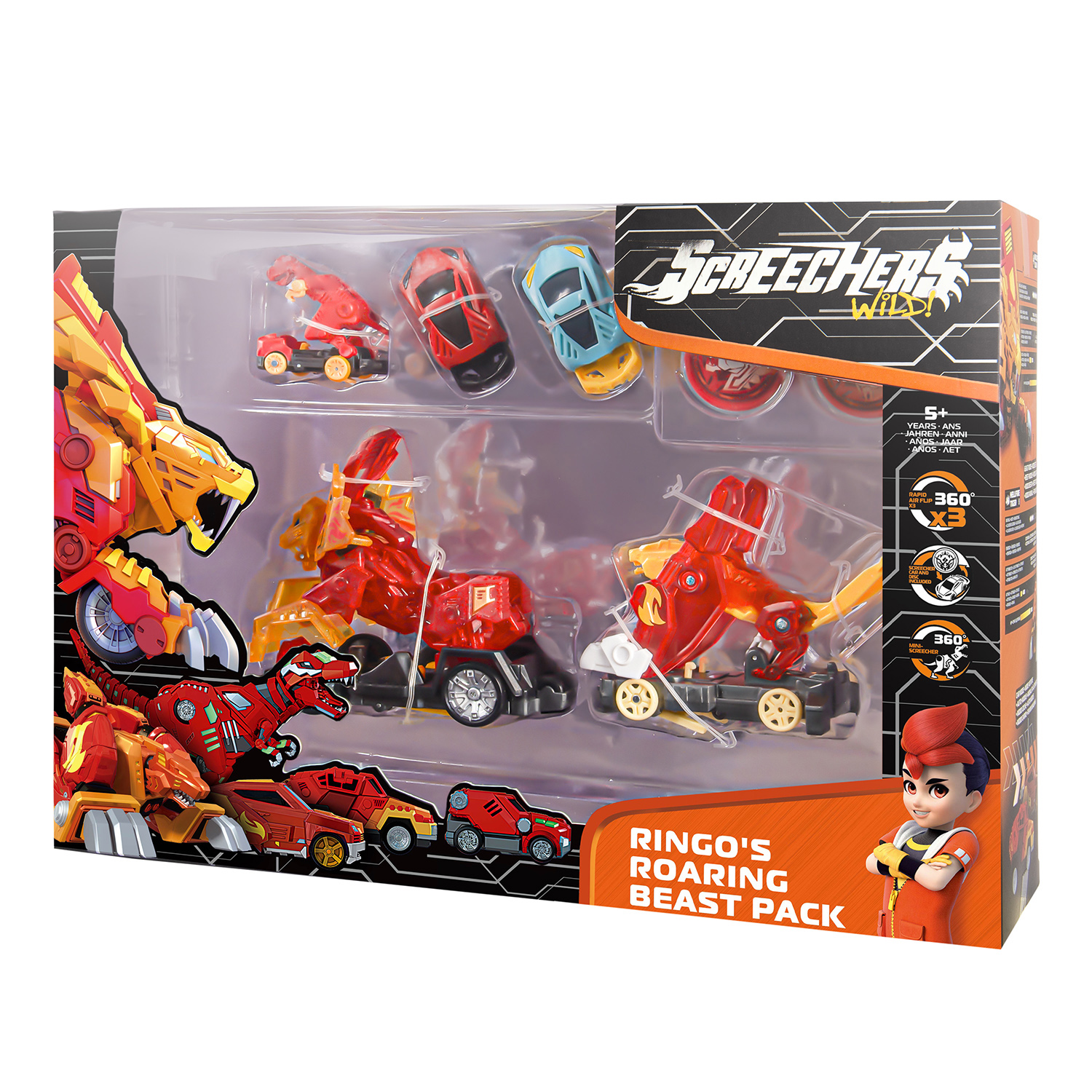 Игровой набор Screechers Wild Машинки-трансформеры - фото 10