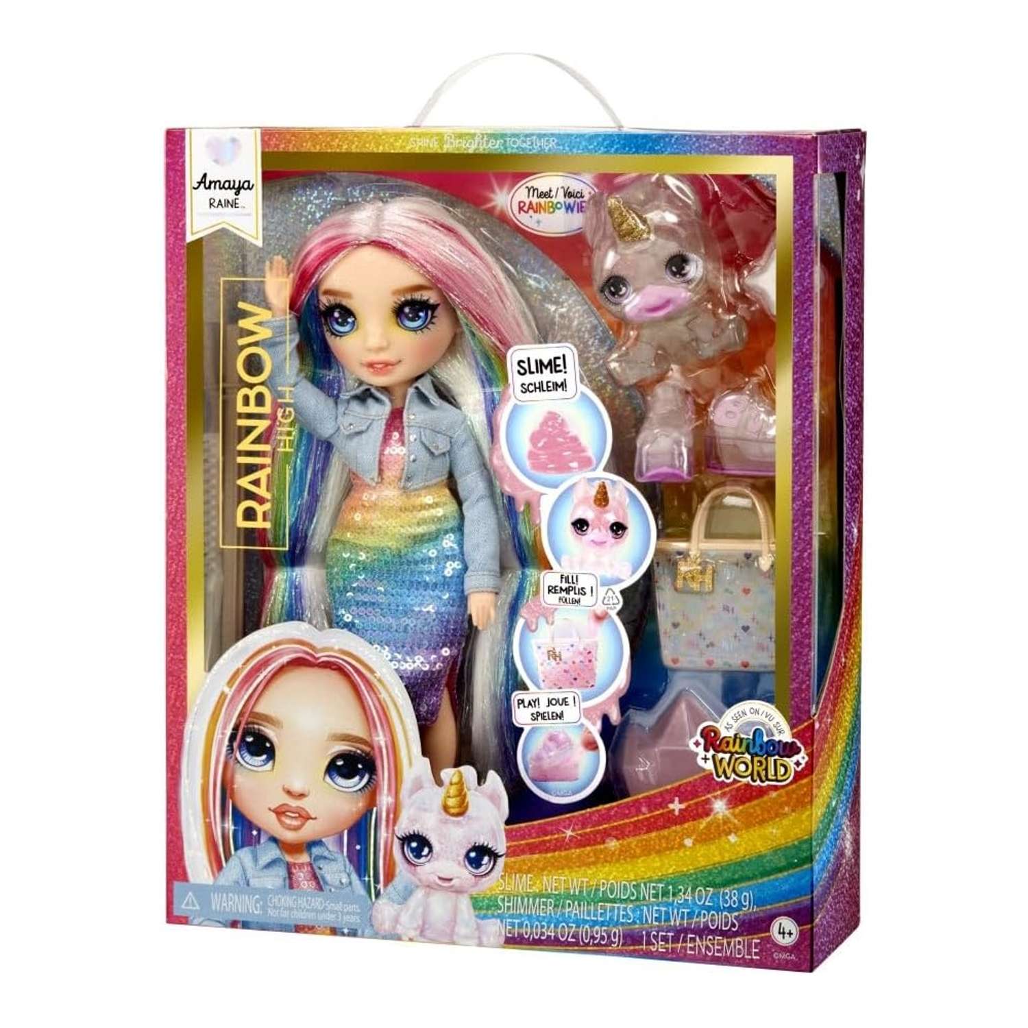 Кукла модельная Rainbow High Fashion Amaya 120230EU - фото 4