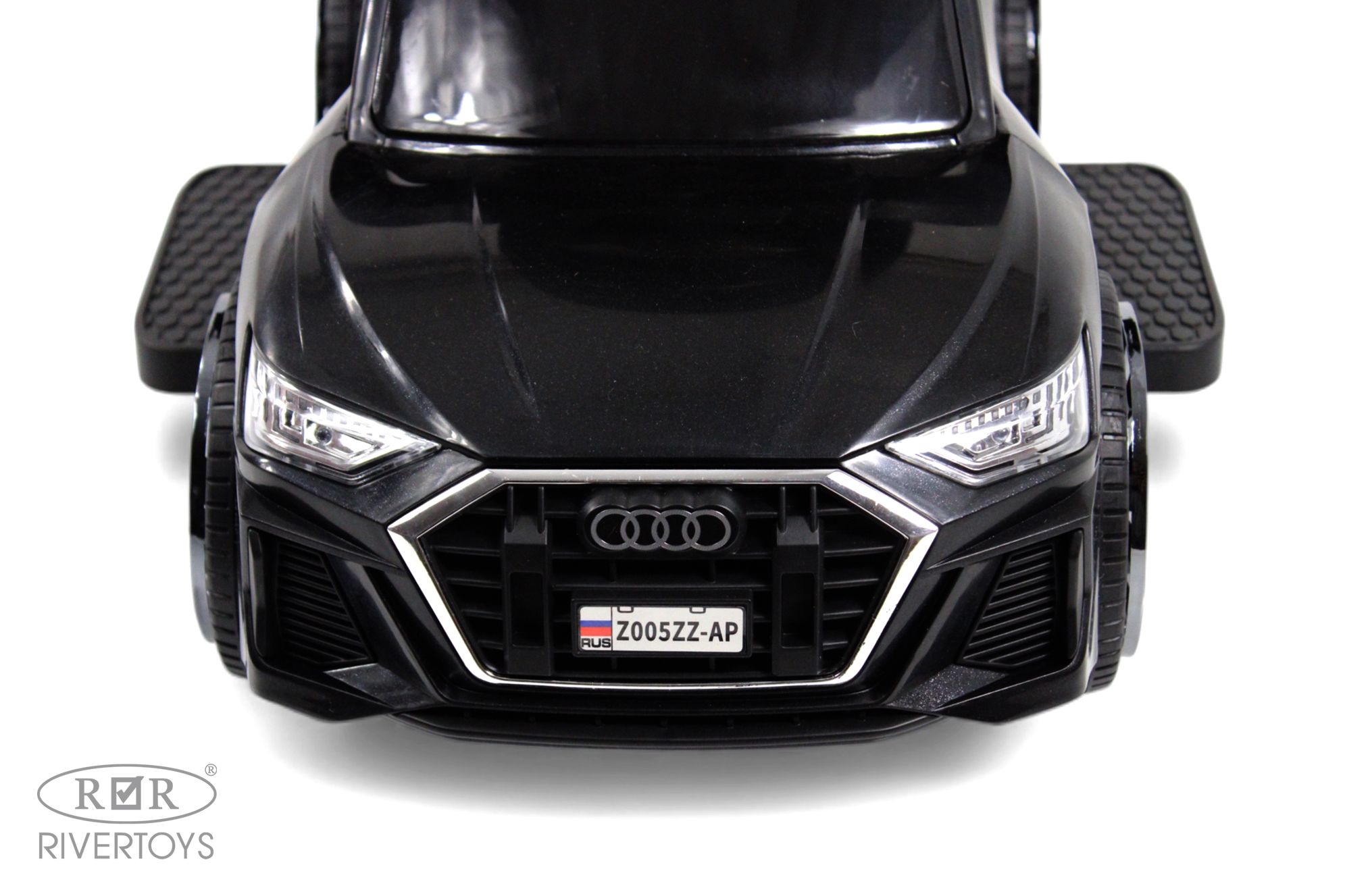 Каталка RIVERTOYS Z005ZZ-AP-BLACK черный - фото 3