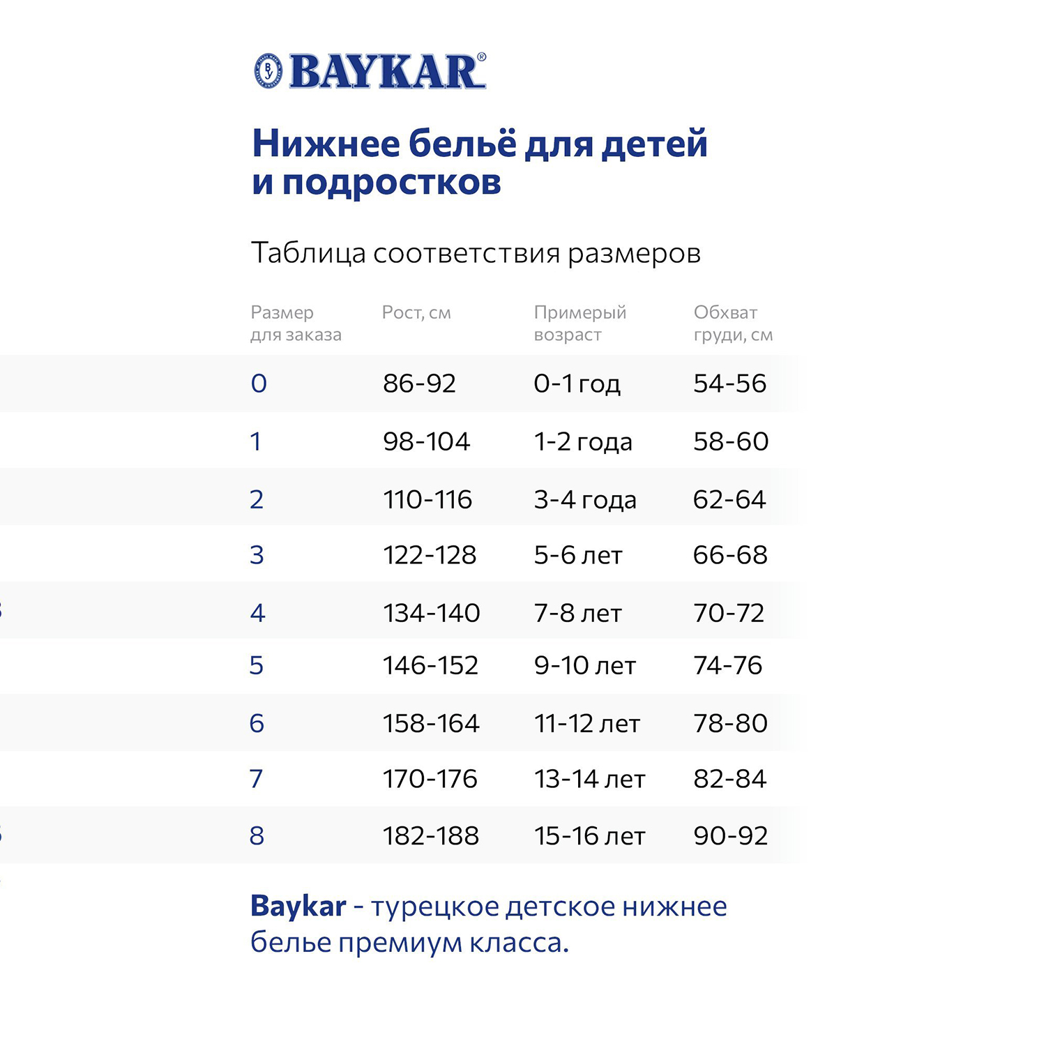 Трусы 3 шт Baykar BR5672микс - фото 3
