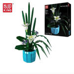 Конструктор Mould King Цветы Лилия в горшке