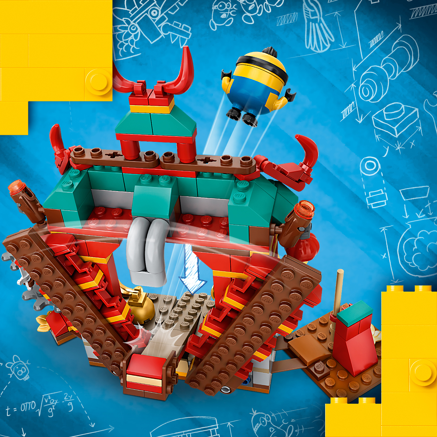 Конструктор LEGO Minions Бойцы кунг-фу блочный - фото 8