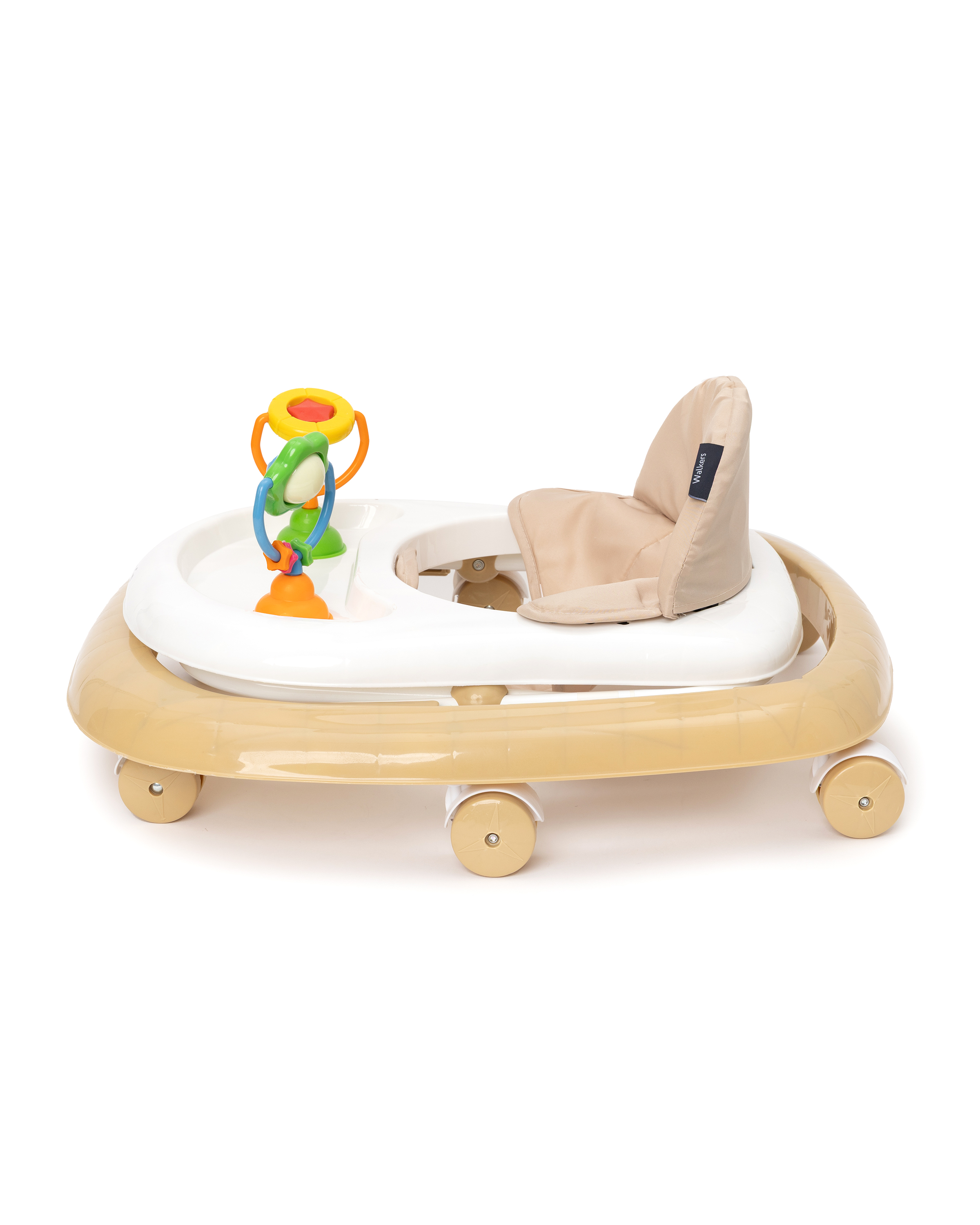 Ходунки BabyGo Walker бежевый - фото 4