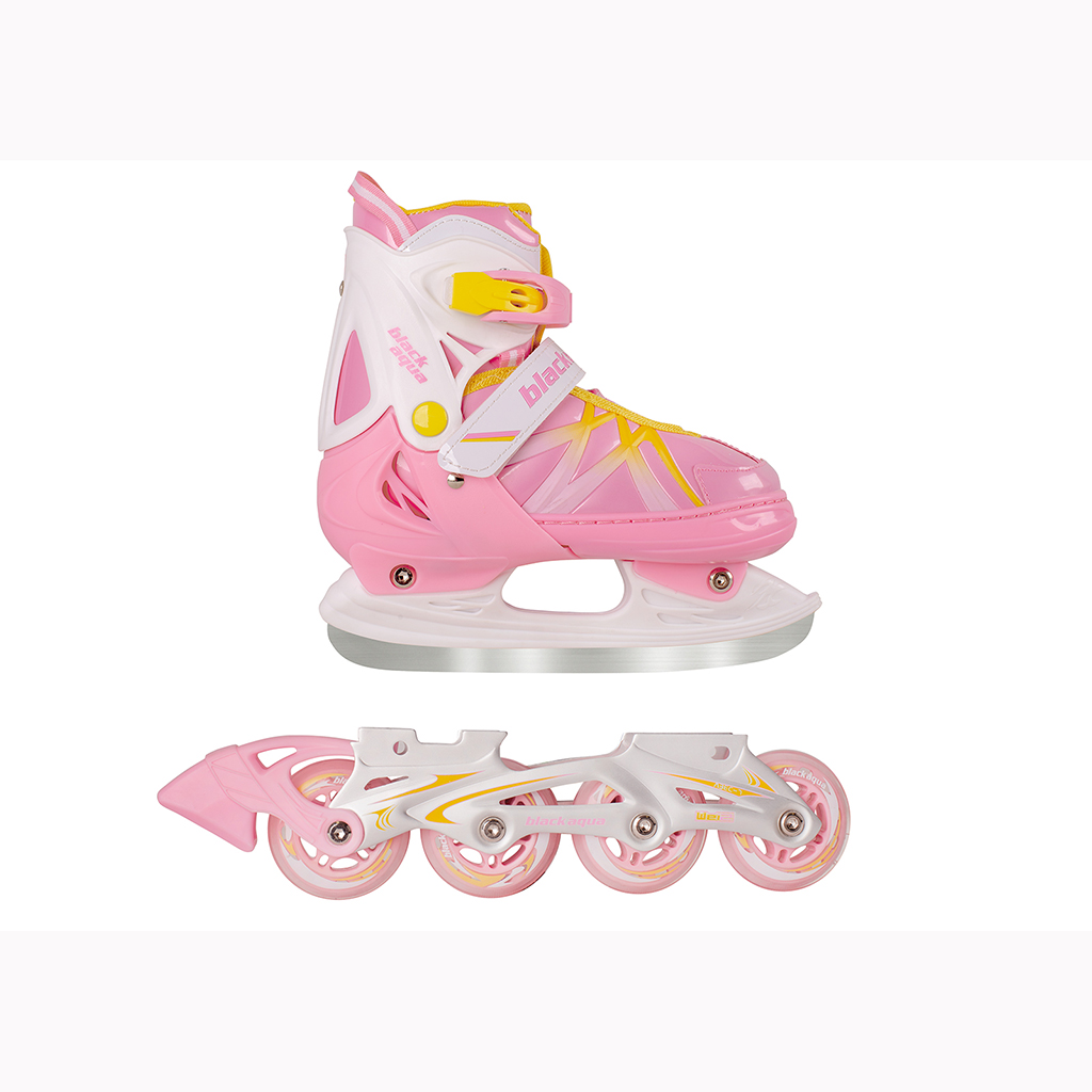 Роликовые коньки BlackAqua 31-34 - фото 1