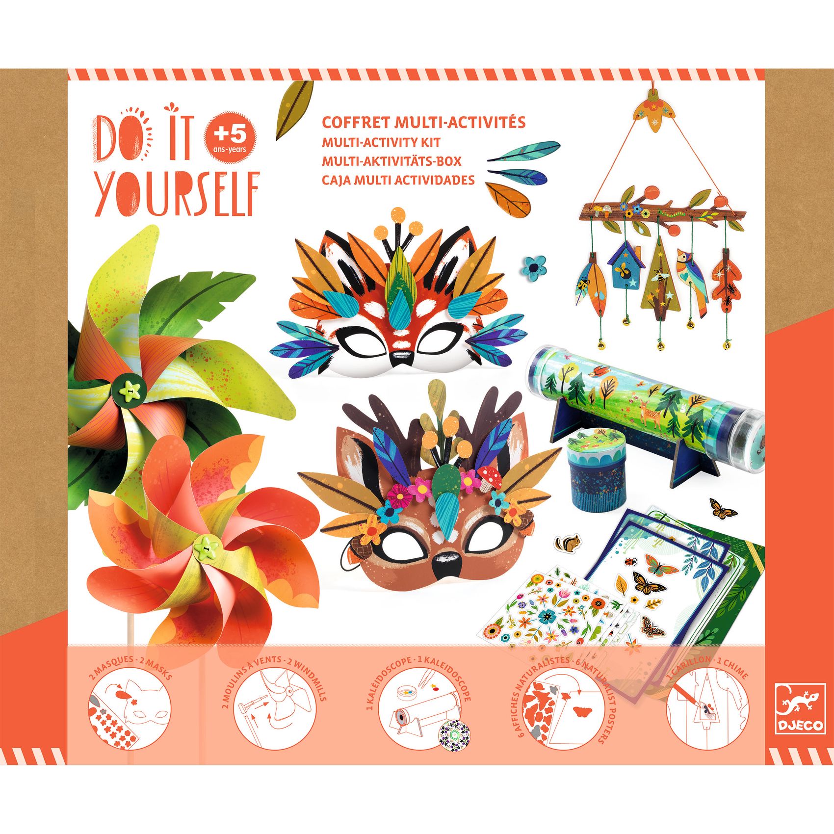 Набор для творчества Djeco Multiactivity kits Природа - фото 1