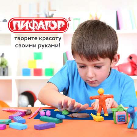 Набор аксессуаров для лепки Пифагор 3 шт.
